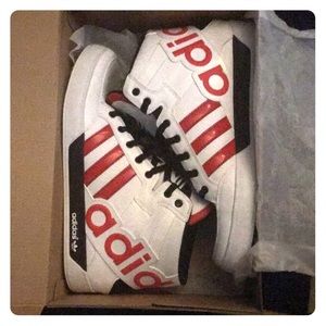 Adidas Hard Court Hi Big Logo Sz 11